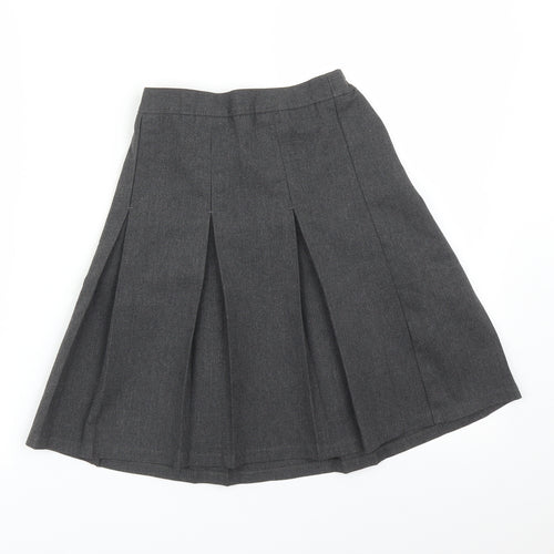 M&S Girls Grey   Pleated Set Size 9-10 Years