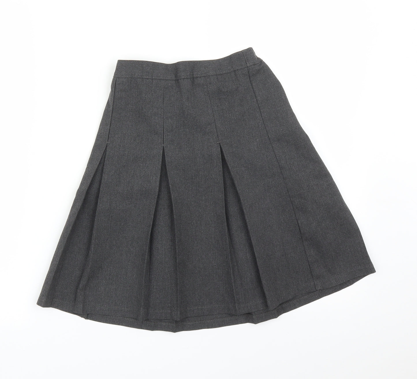 M&S Girls Grey   Pleated Set Size 9-10 Years