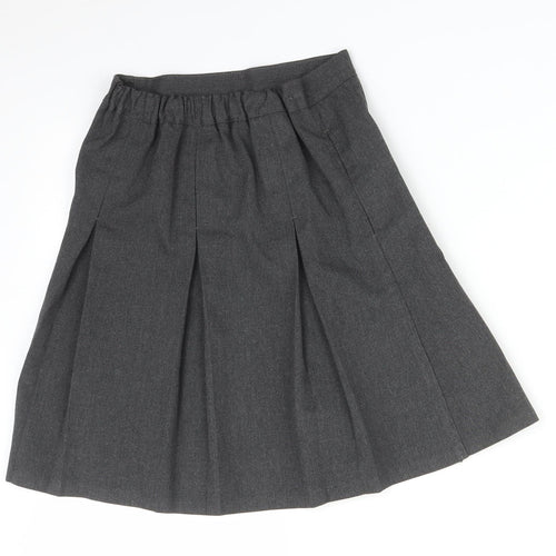 M&S Girls Grey   Pleated Set Size 9-10 Years