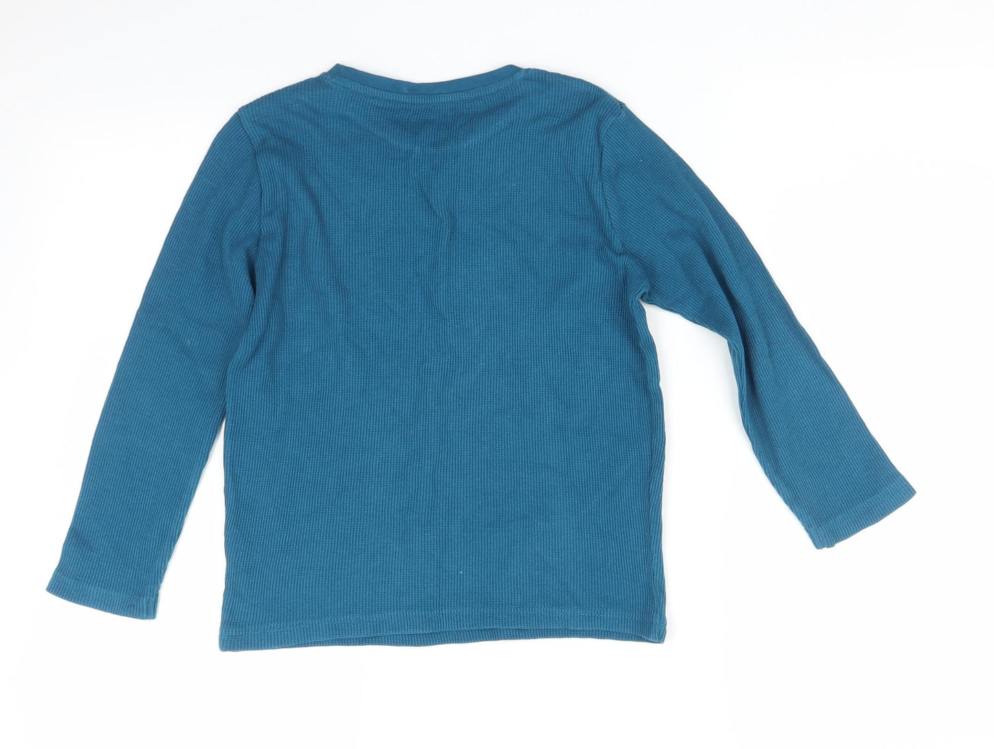 TU Boys Blue   Basic T-Shirt Size 7 Years