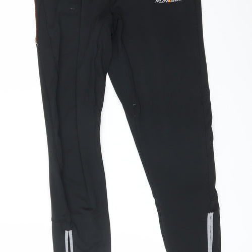 JJB SPORT Mens Black   Jogger Leggings Size L L30 in