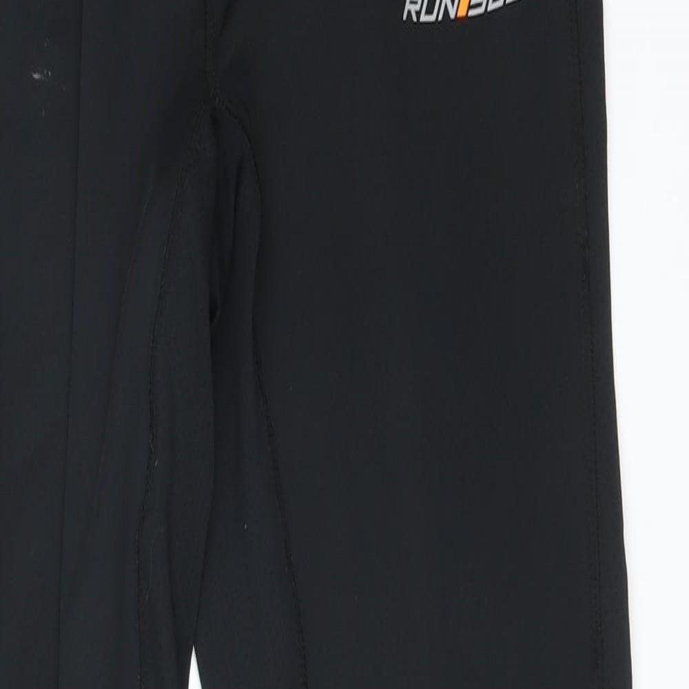 JJB SPORT Mens Black   Jogger Leggings Size L L30 in