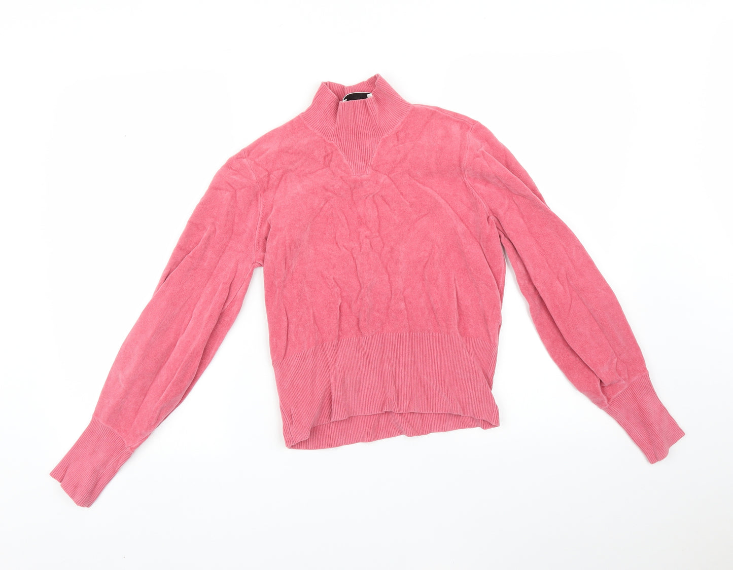 Just Female Womens Pink   Pullover Sweatshirt Size XS