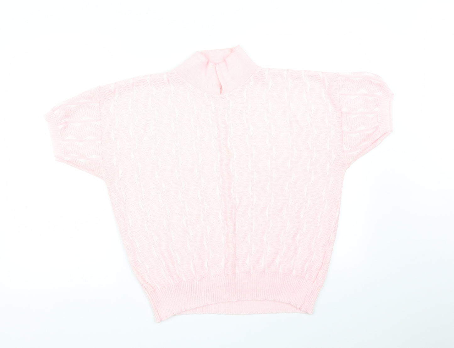 LITTLE WOODS Womens Pink Striped  Basic T-Shirt Size 20