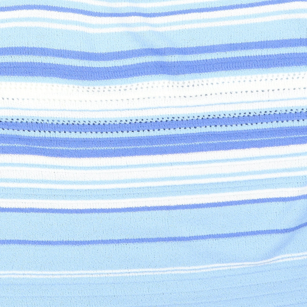 Berkertex Womens Multicoloured Striped  Basic T-Shirt Size 16