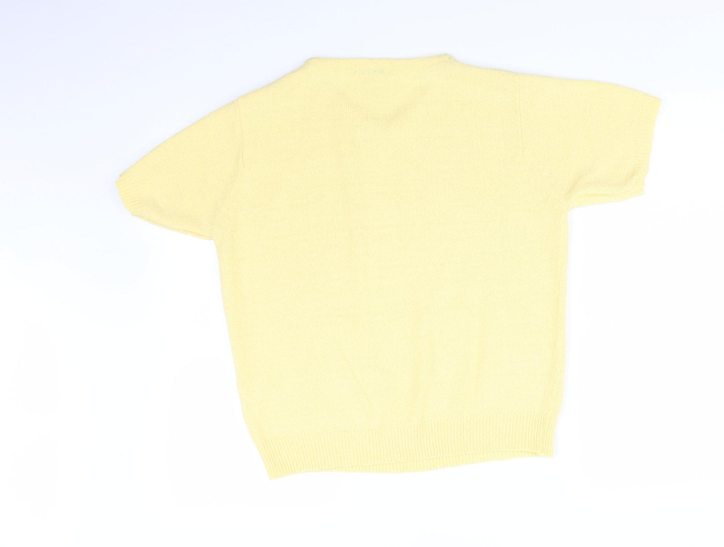 Berkertex Womens Yellow   Basic T-Shirt Size 16