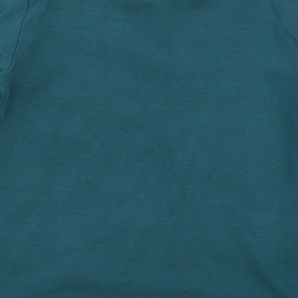 Marks and Spencer Boys Green   Pullover Sweatshirt Size 3-4 Years  - Santa's Little Helper