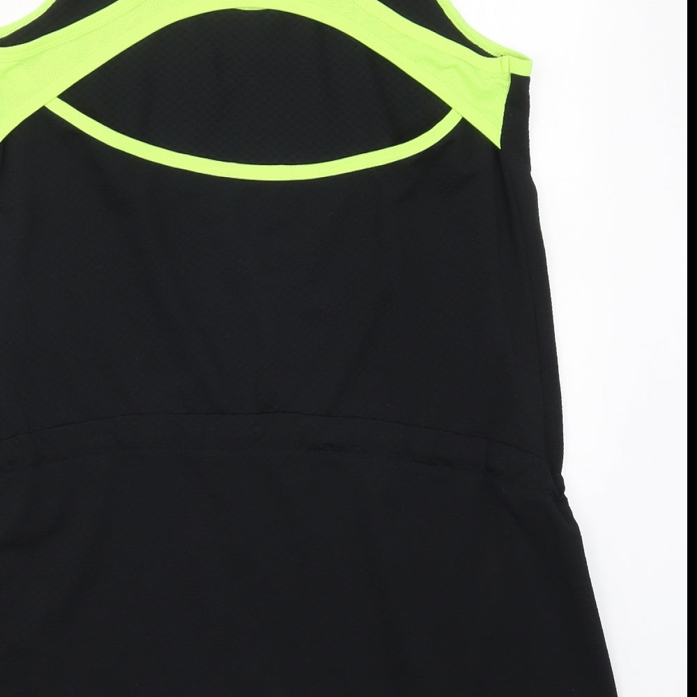 Papaya Womens Black   Basic Tank Size L  - Yellow