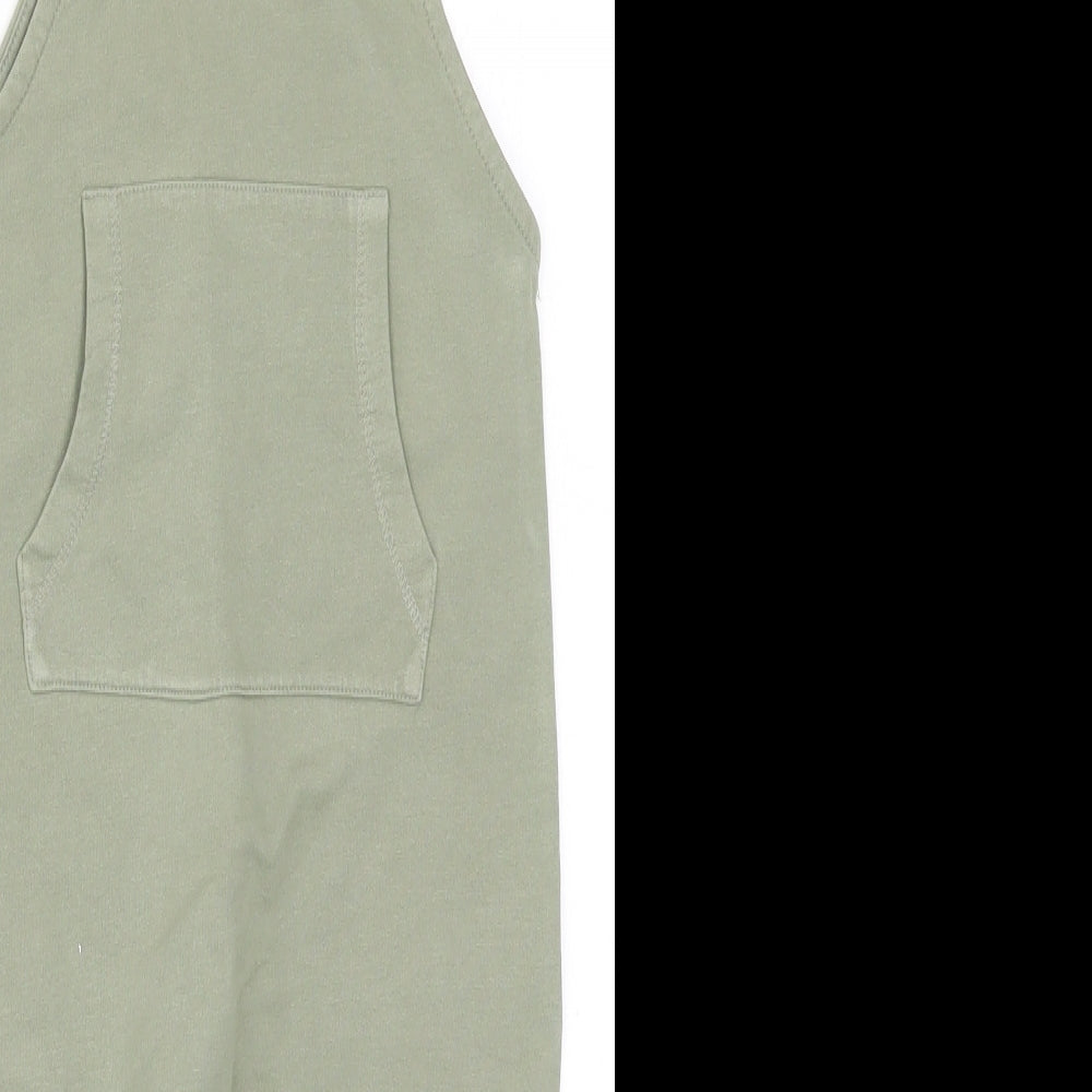 H&M Boys Green   Dungarees Trousers Size 3-4 Years