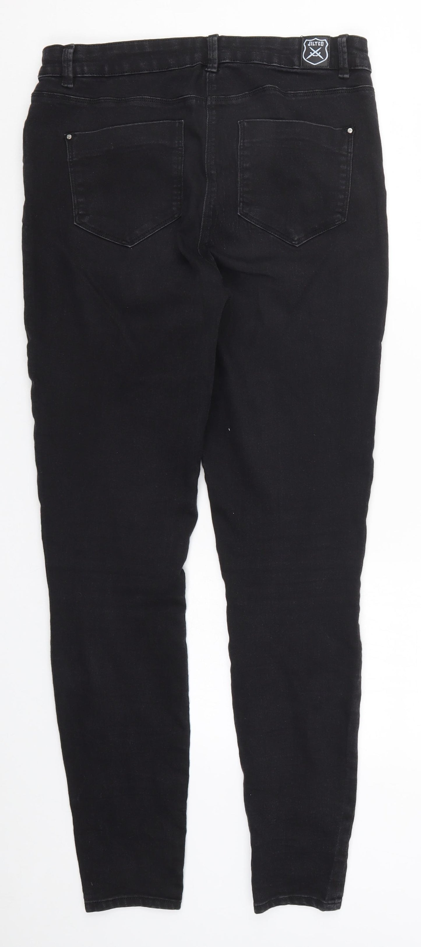 Jilted Generation Womens Black  Denim Skinny Jeans Size 32 in L30 in