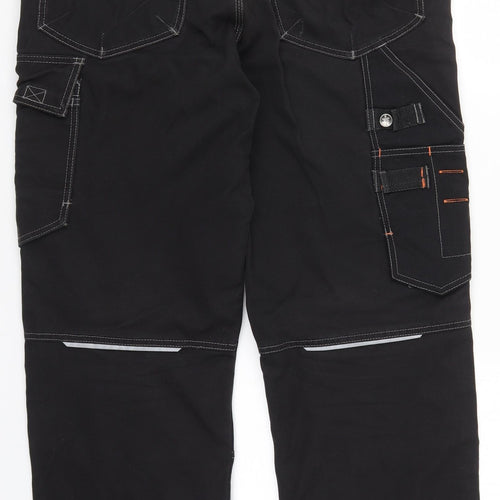 Cordura Mens Black   Carpenter Trousers Size 32 L30 in - Work Trousers
