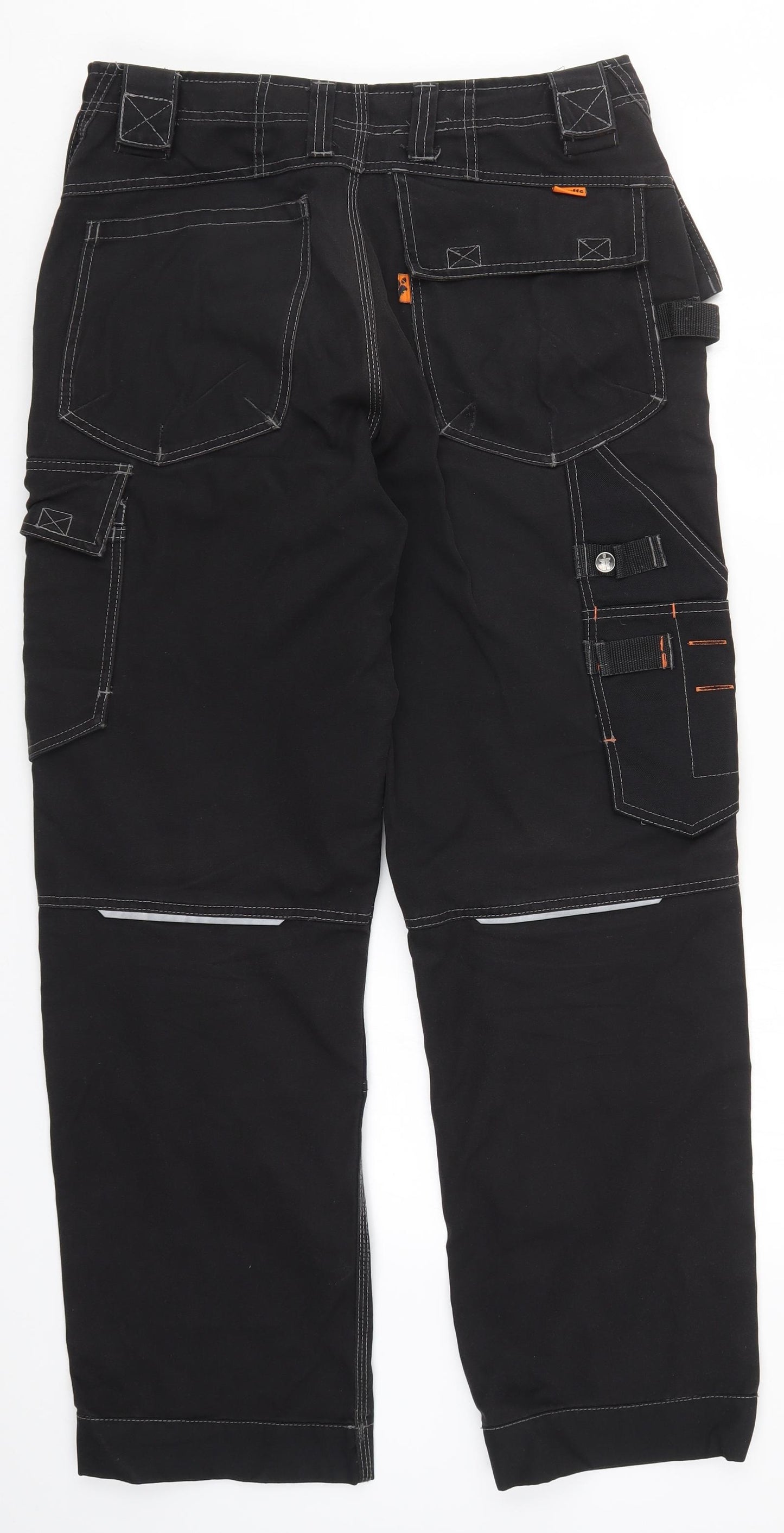 Cordura Mens Black   Carpenter Trousers Size 32 L30 in - Work Trousers