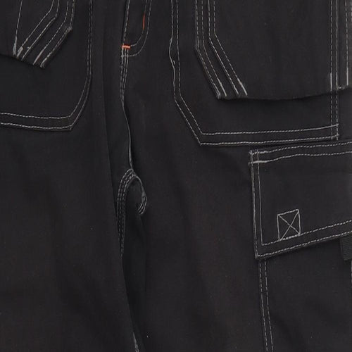 Cordura Mens Black   Carpenter Trousers Size 32 L30 in - Work Trousers