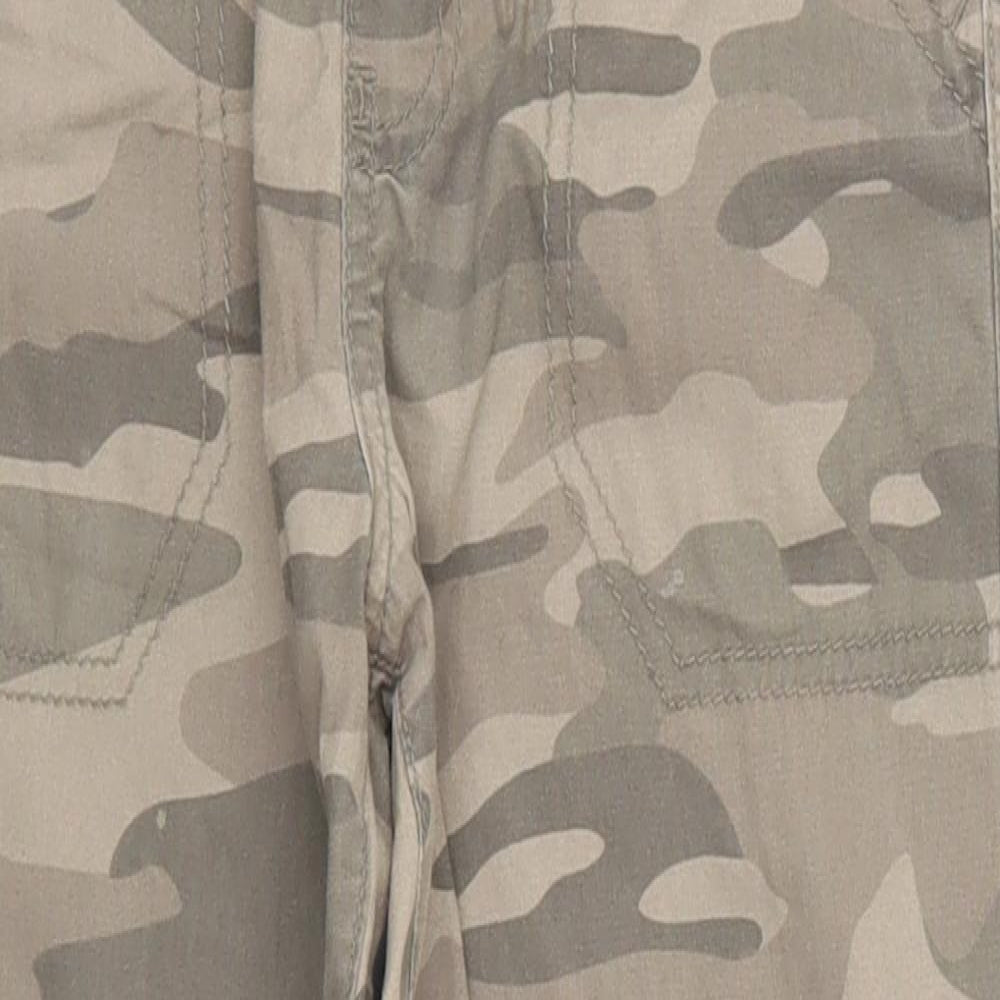 George Boys Brown Camouflage  Cargo Trousers Size 9-10 Years