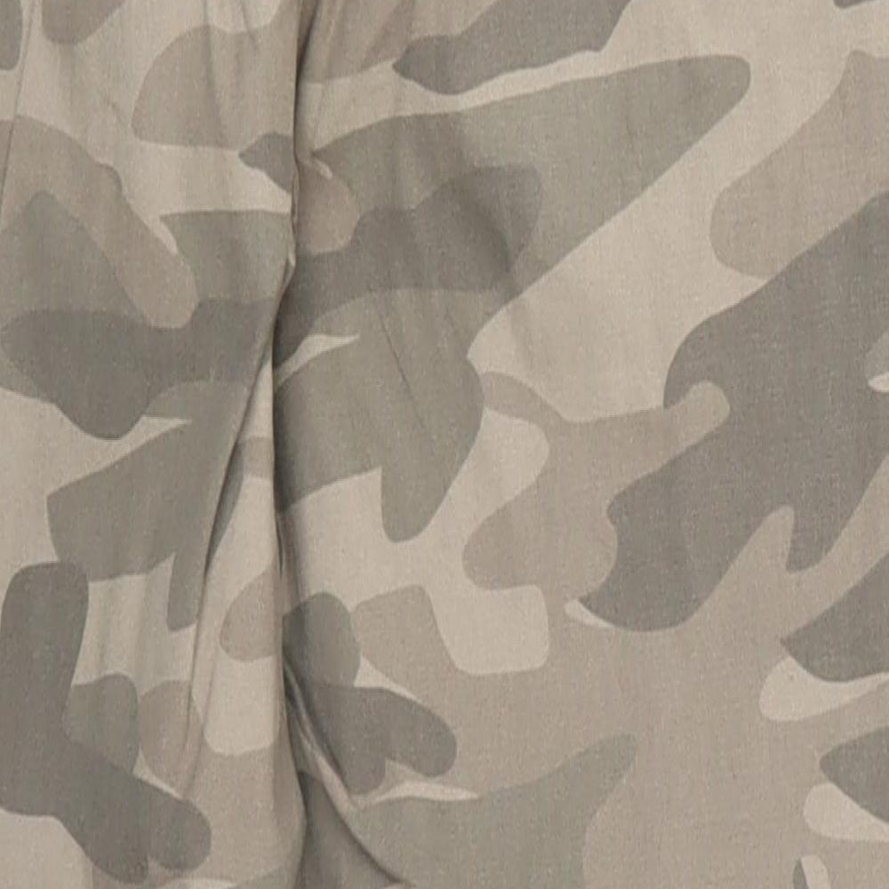 George Boys Brown Camouflage  Cargo Trousers Size 9-10 Years
