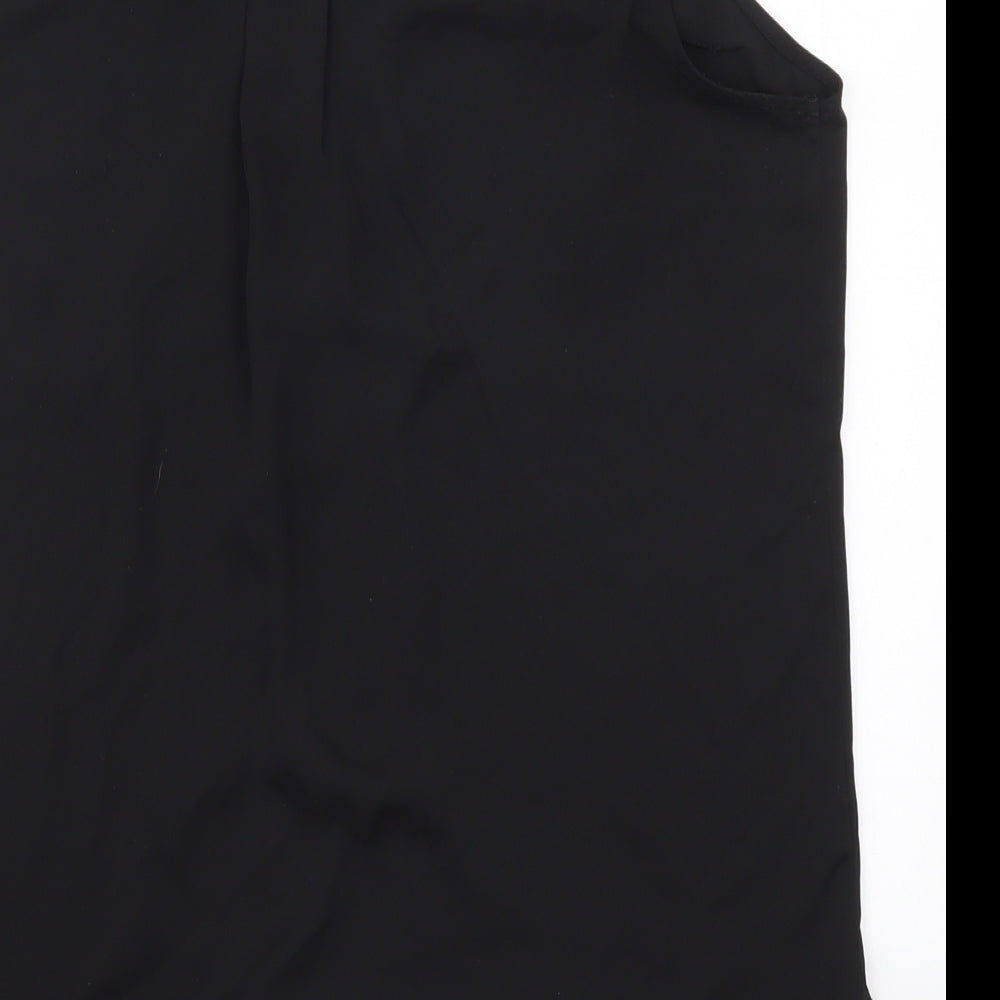 River Island Womens Black   Basic Tank Size 14