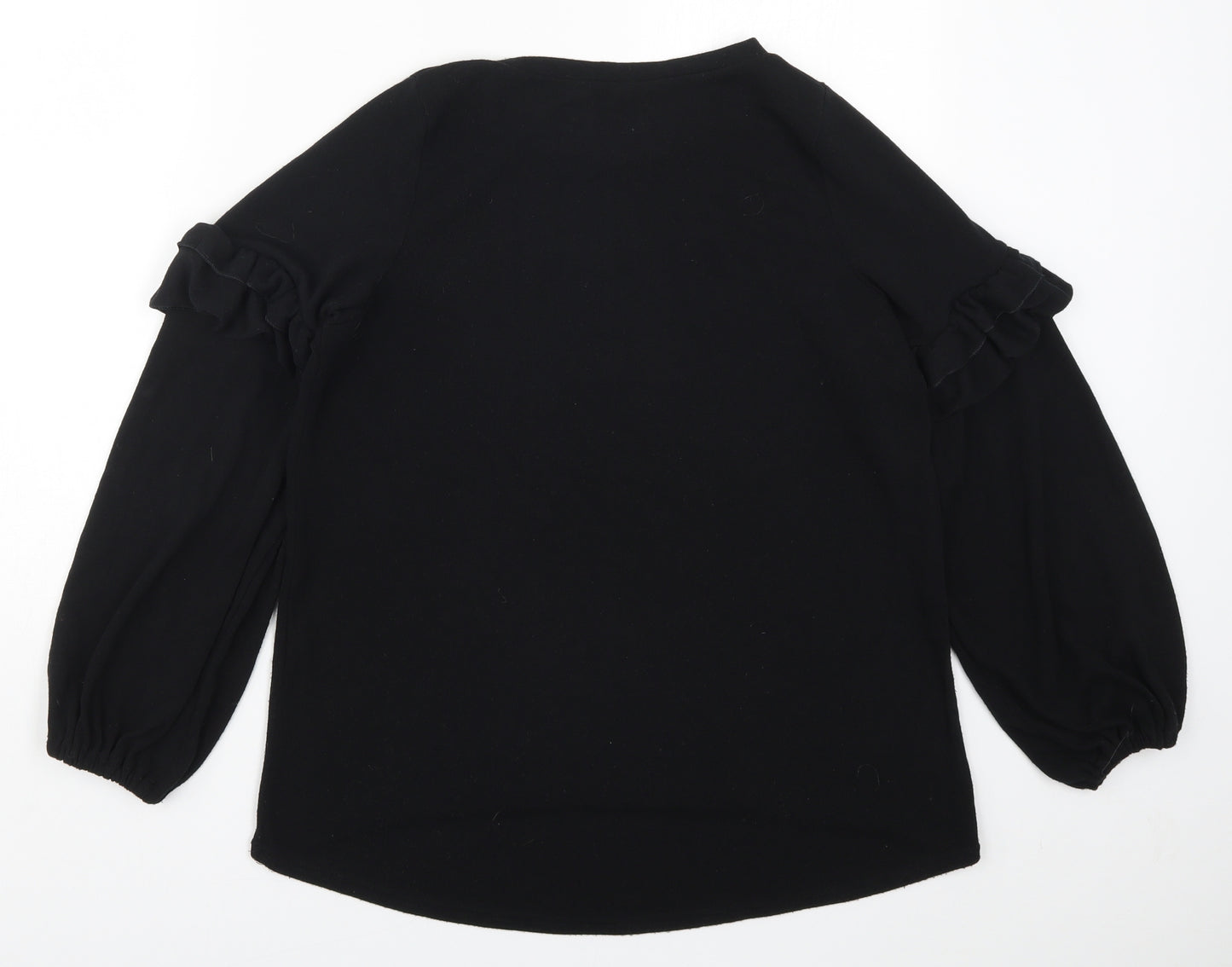 River Island Womens Black   Pullover Sweatshirt Size 12