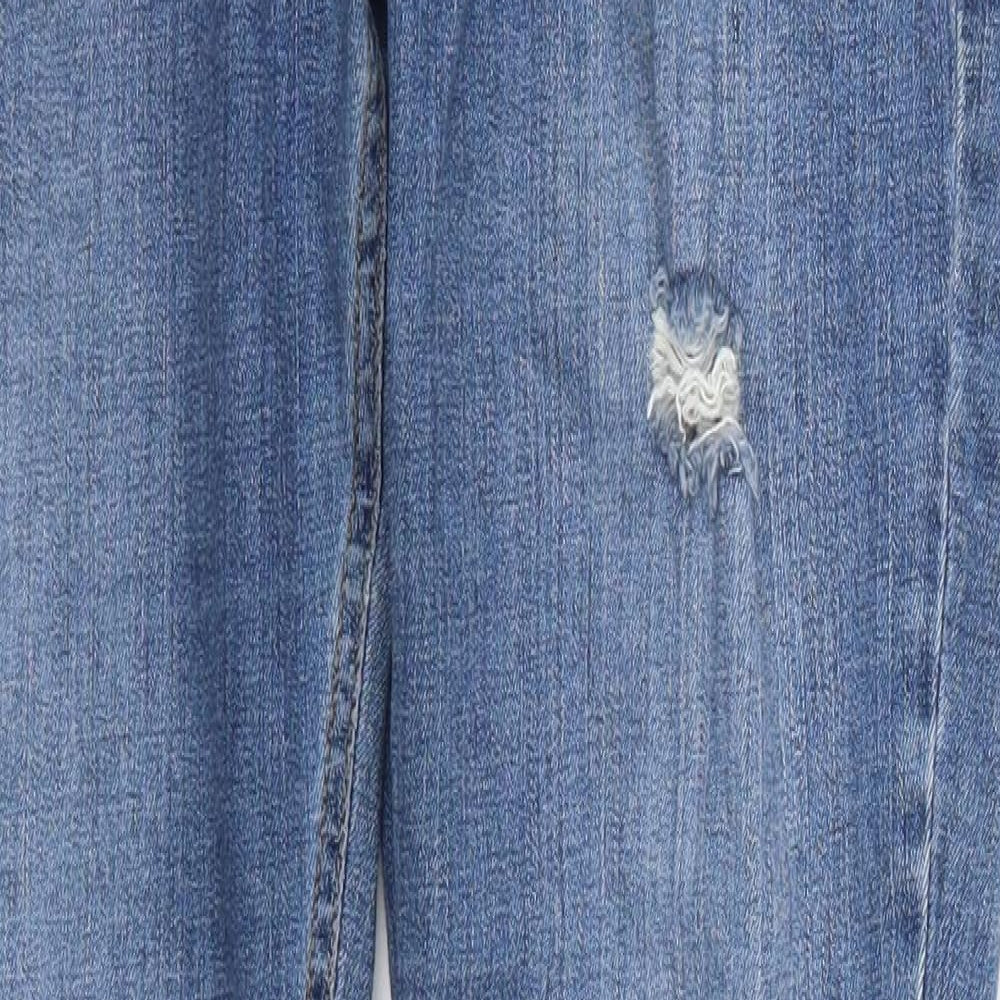 River Island Womens Blue  Denim Skinny Jeans Size 16 L32 in