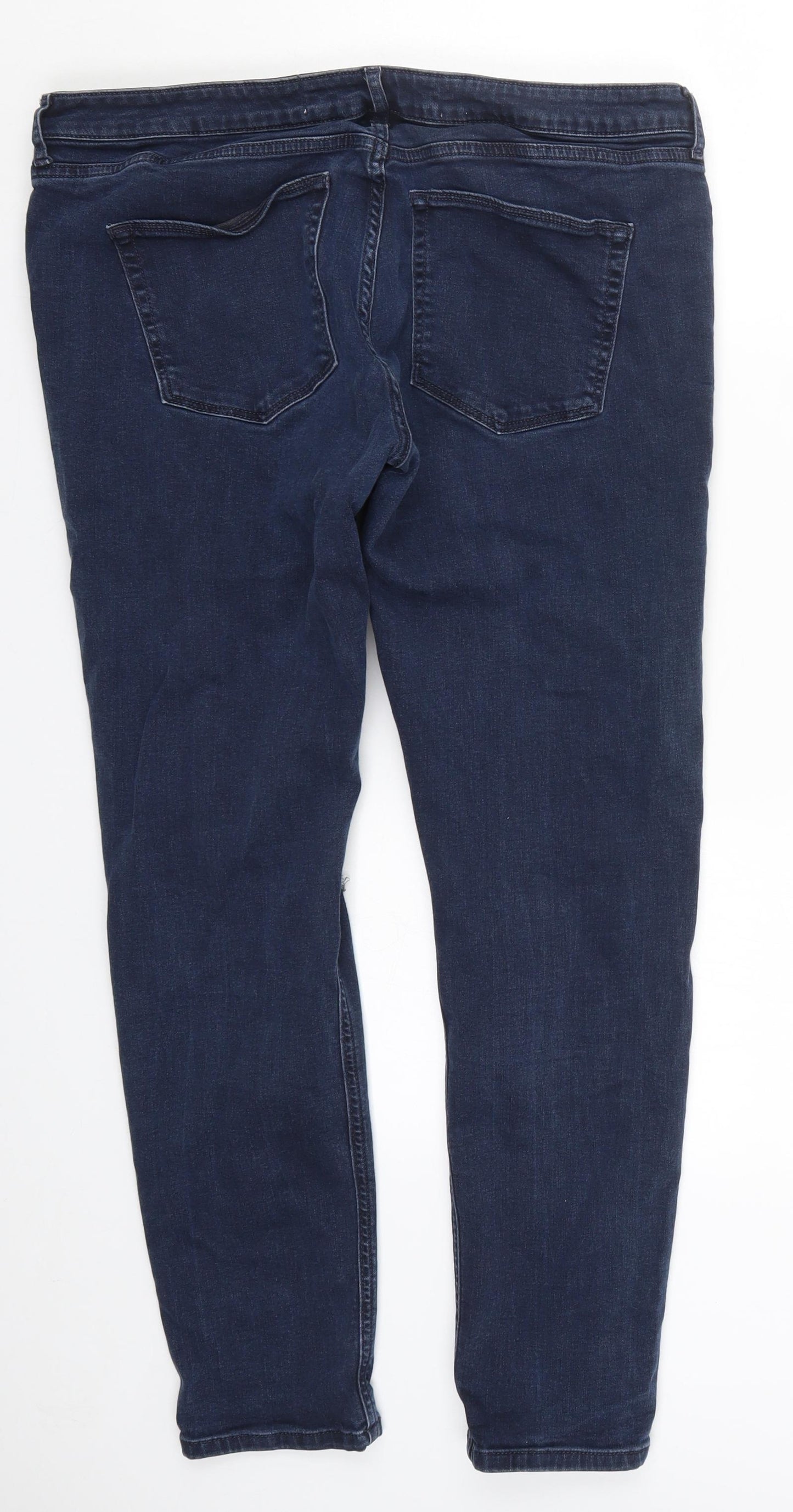 Denim Co Womens Blue  Denim Skinny Jeans Size 18 L28 in
