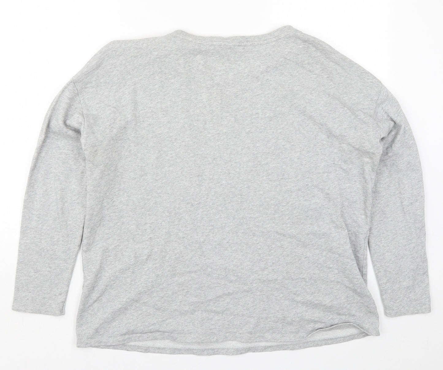 NEXT Womens Grey   Pullover Sweatshirt Size 18  - Let's Get Lost Together