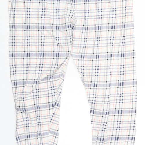 Primark Womens Multicoloured Check  Trousers  Size 18 L27 in - Minnie Mouse Pyjamas
