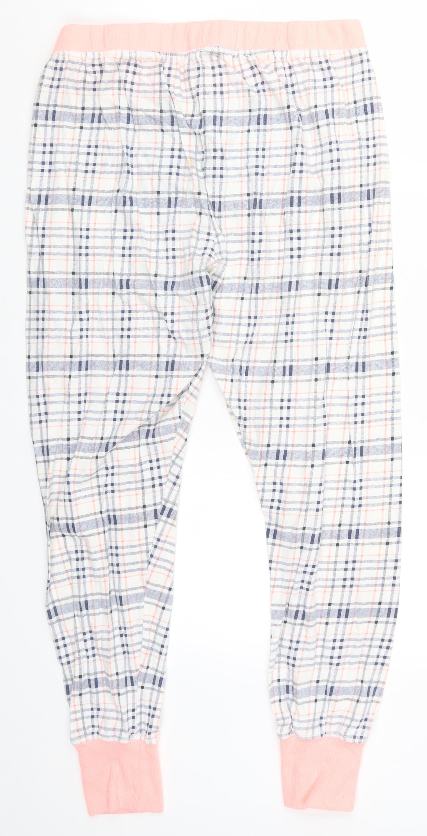 Primark Womens Multicoloured Check  Trousers  Size 18 L27 in - Minnie Mouse Pyjamas