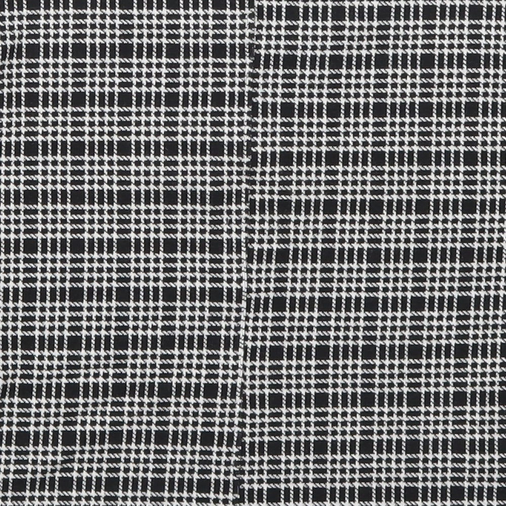 Miss Selfridge Womens Black Check  Basic T-Shirt Size 12