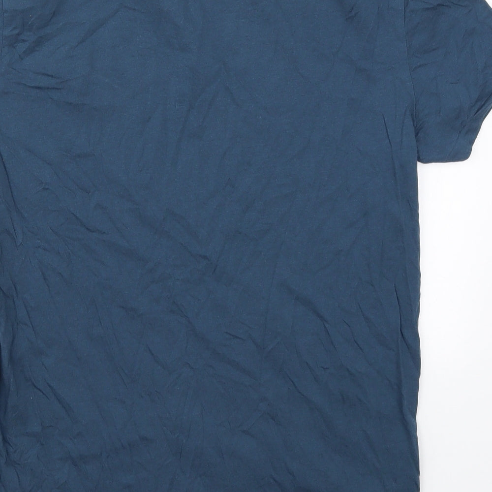AllSaints Mens Blue    T-Shirt Size M