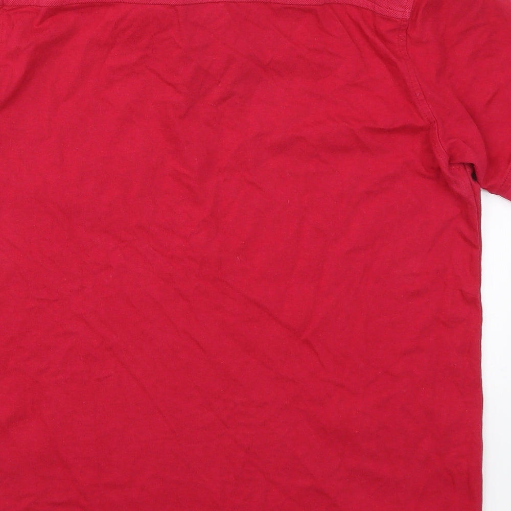 PEACEFUL HOOLIGAN Mens Pink    Polo Size M