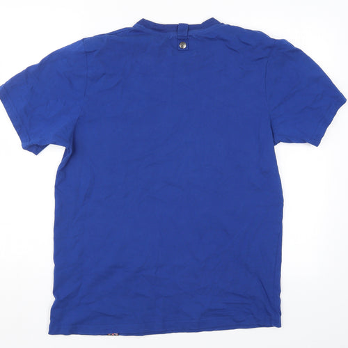 PEACEFUL HOOLIGAN Mens Blue    T-Shirt Size M