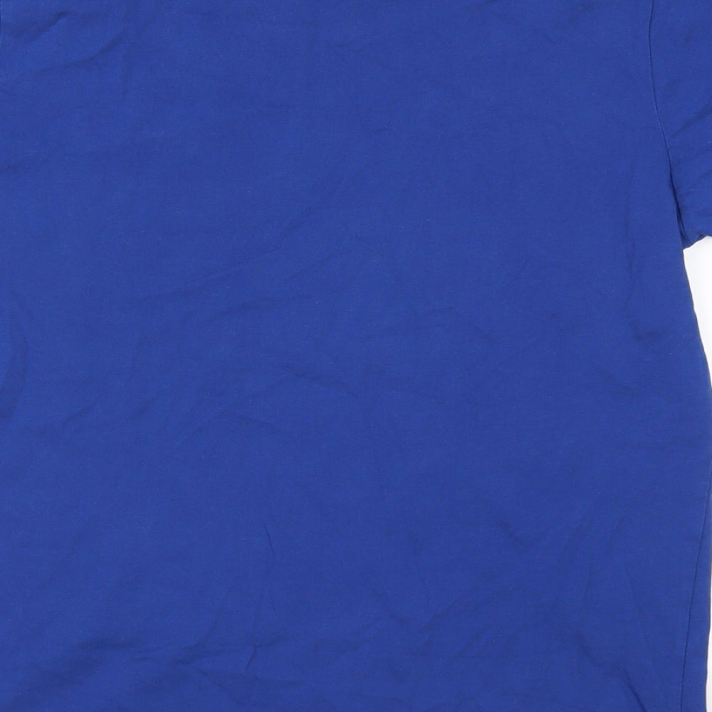 PEACEFUL HOOLIGAN Mens Blue    T-Shirt Size M