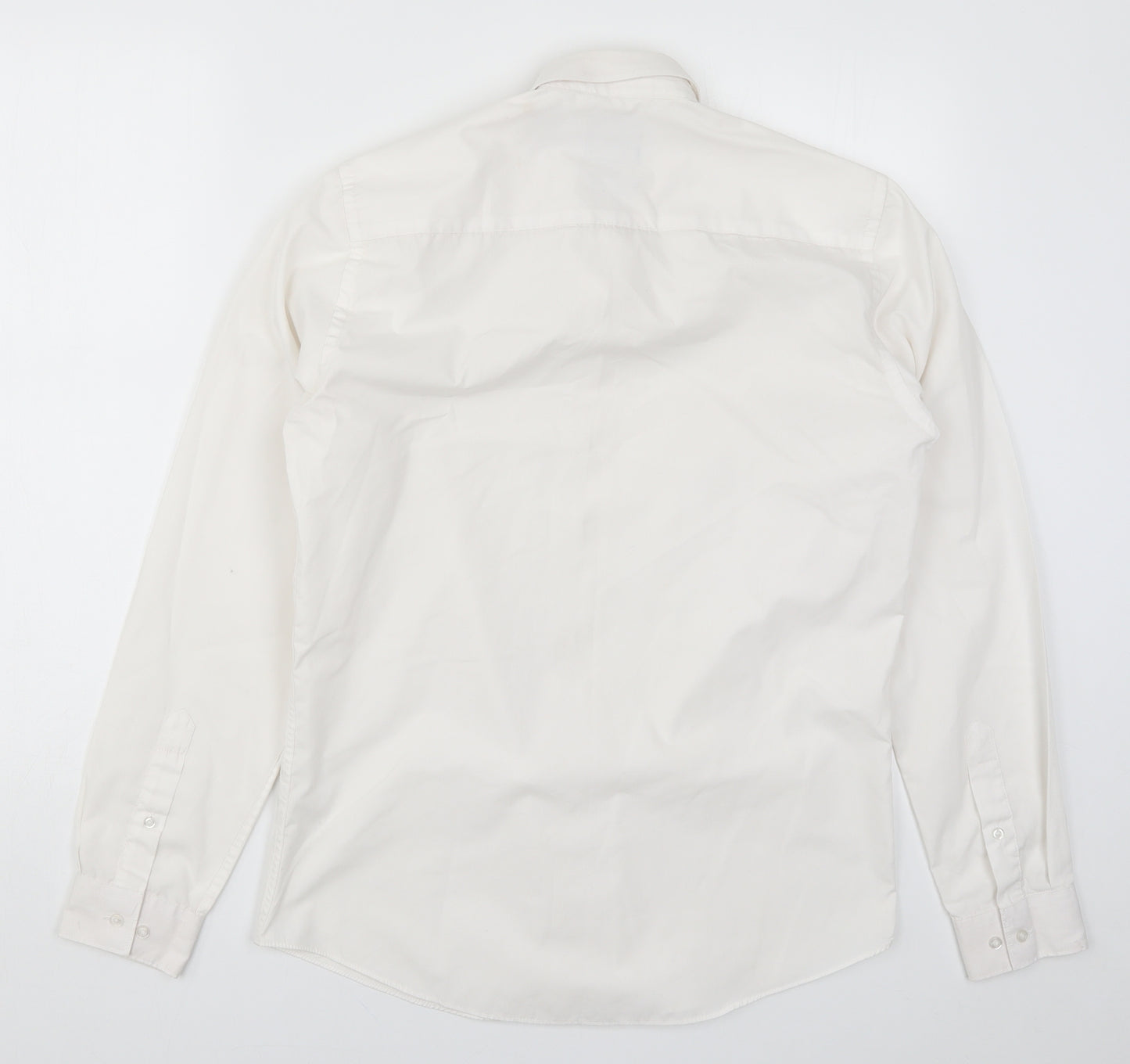 Taylor & Wright Mens White    Dress Shirt Size 15