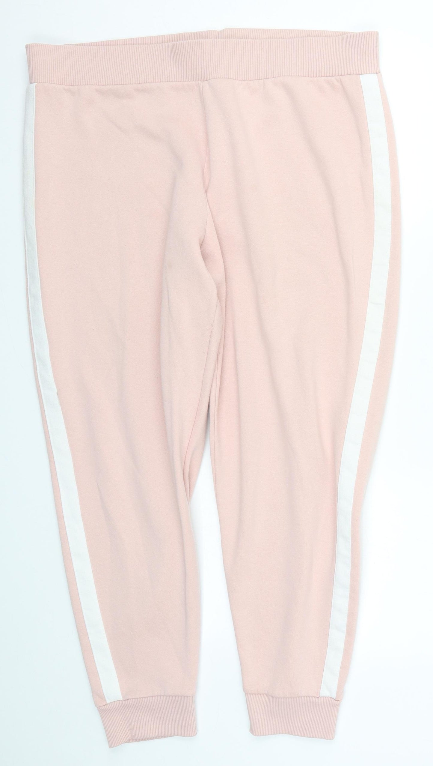 Papaya Womens Pink   Sweatpants Trousers Size L L26 in