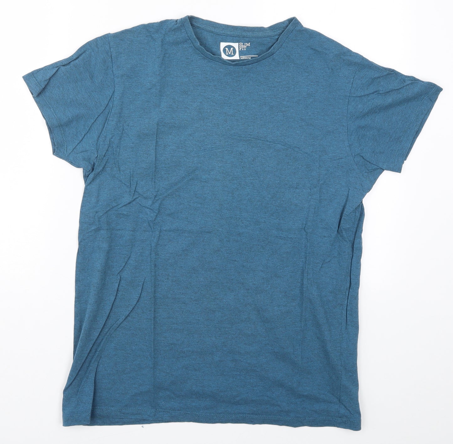 Cedar Wood State Mens Blue    T-Shirt Size M