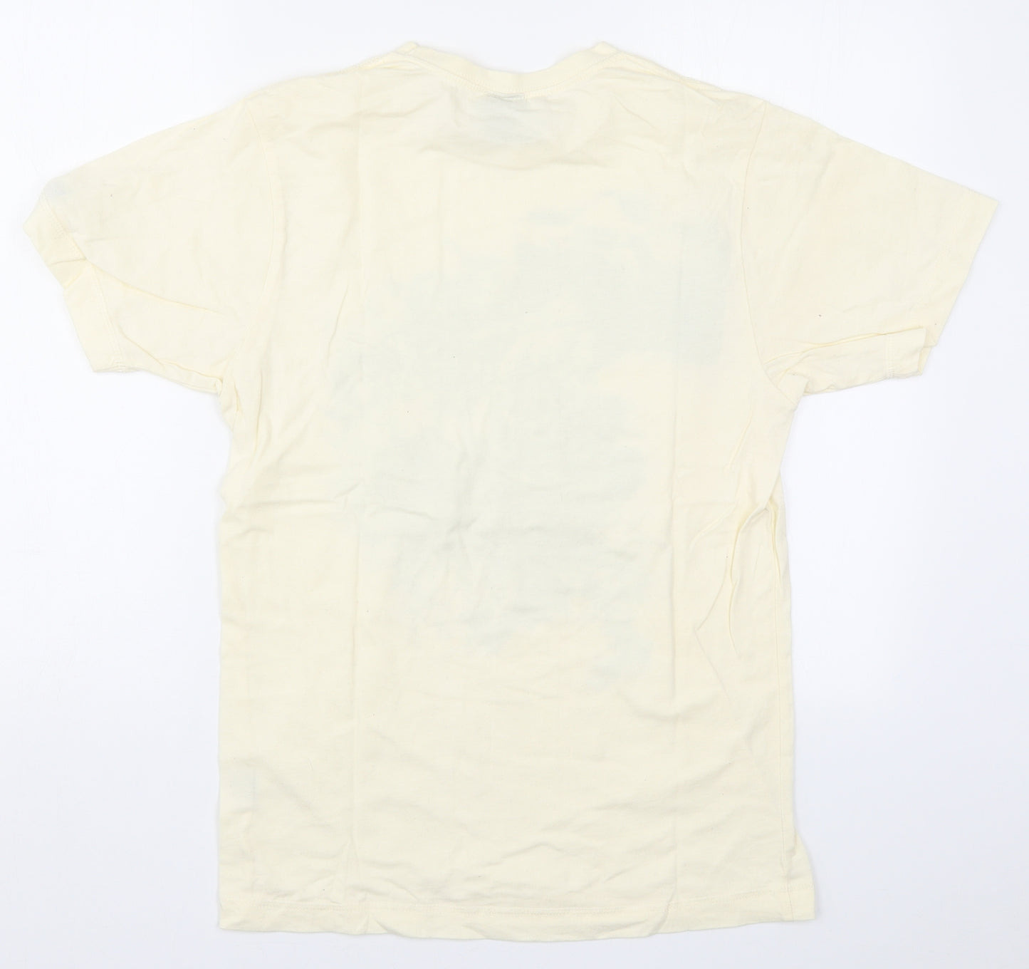Dephect Mens Yellow    T-Shirt Size S  - Camera