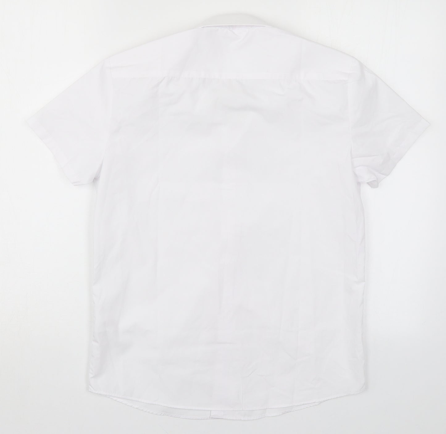 George Boys White   Basic Button-Up Size 11-12 Years