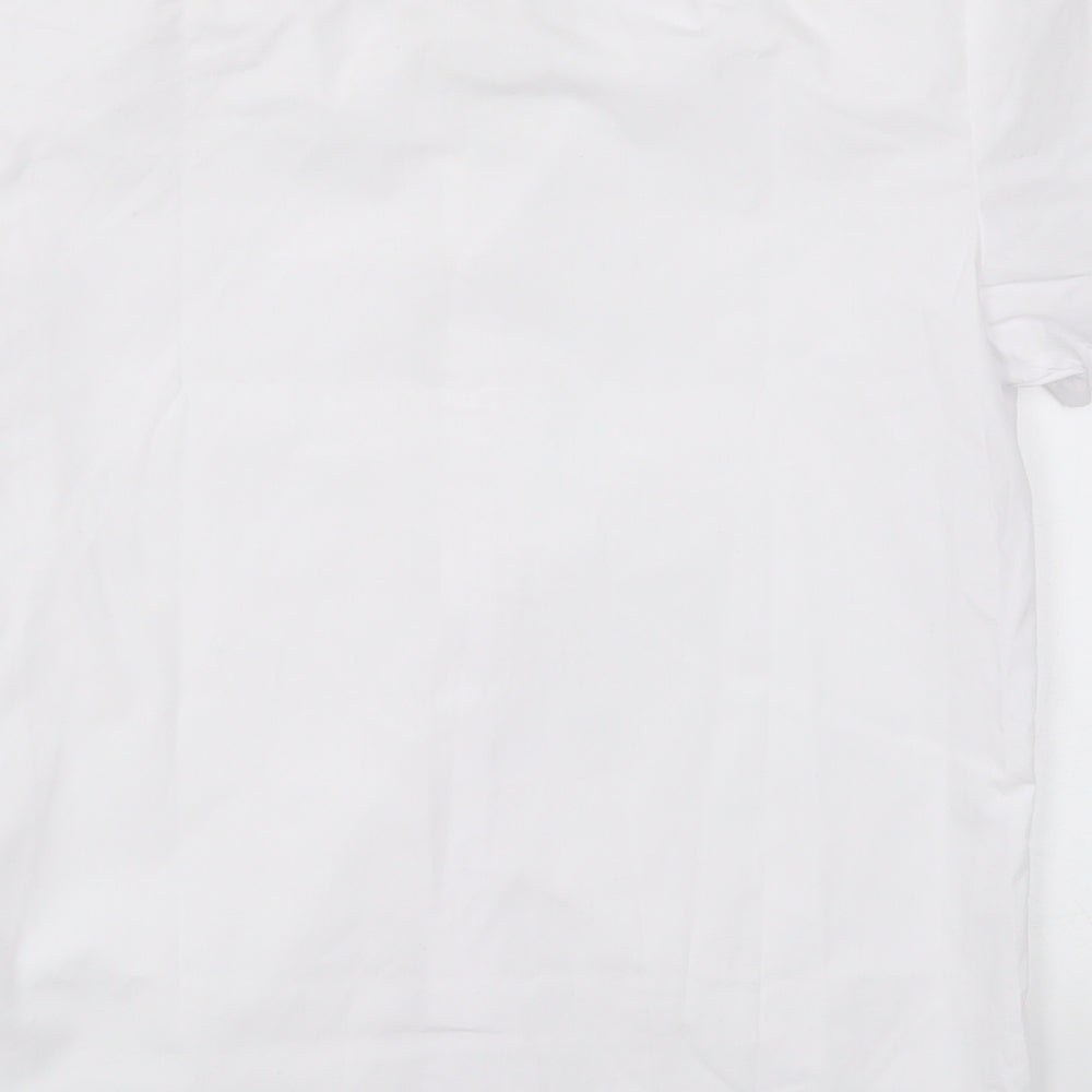 George Boys White   Basic Button-Up Size 11-12 Years