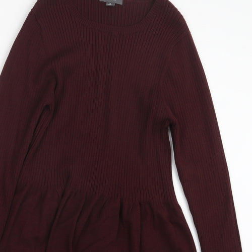Primark Womens Purple   Jumper Dress  Size 18