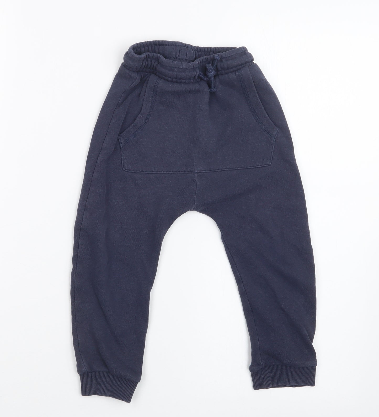 George Boys Blue   Jogger Trousers Size 2-3 Years