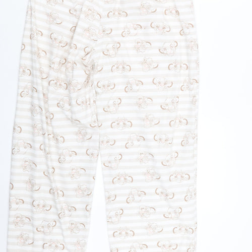 Tesco Womens Beige Geometric  Capri Pyjama Set Size S  - The Lion King