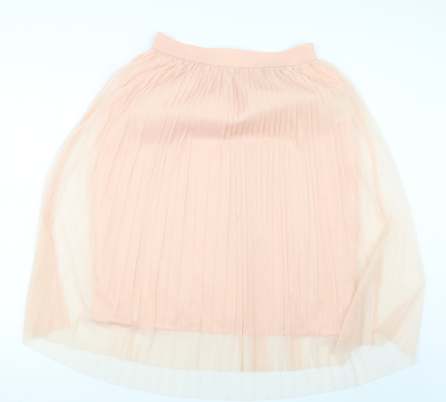Jennyfer Womens Pink   Pleated Skirt Size M
