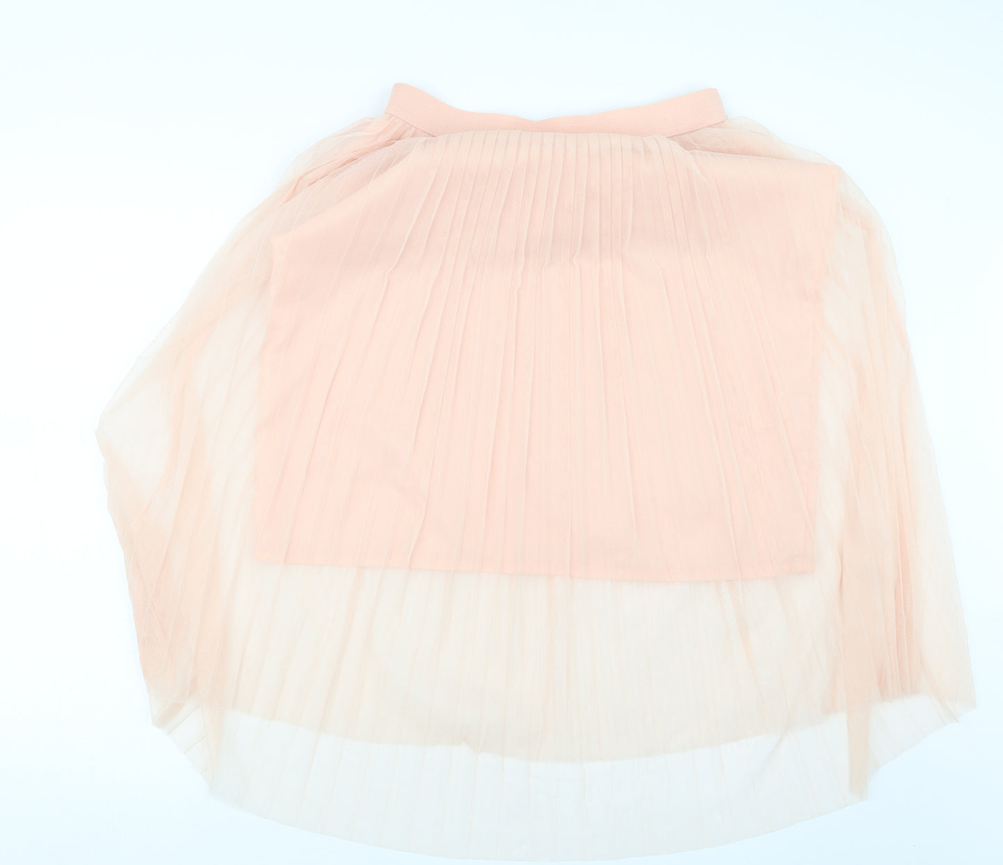 Jennyfer Womens Pink   Pleated Skirt Size M