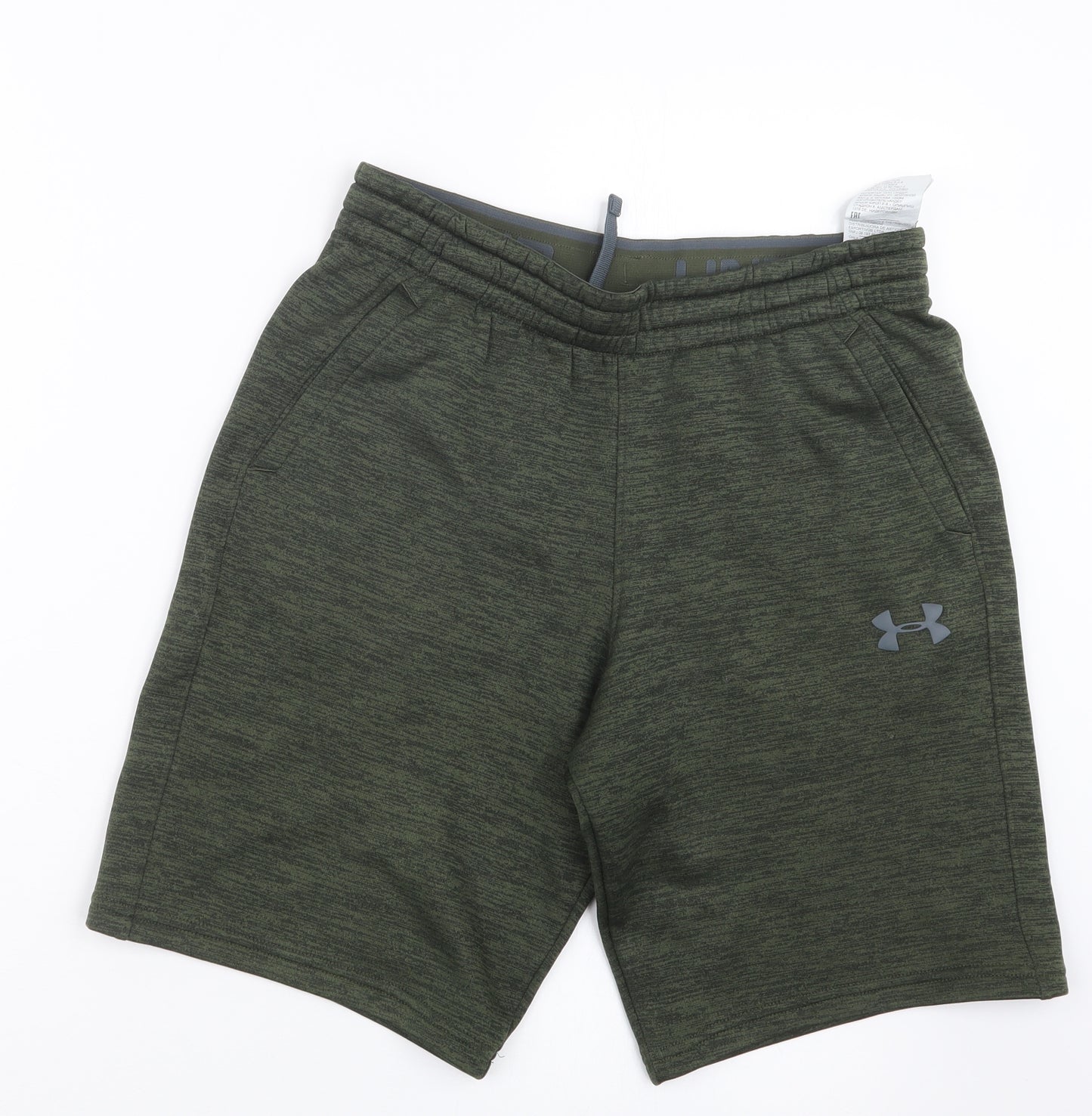 Under armour Boys Green   Sweat Shorts Size XL