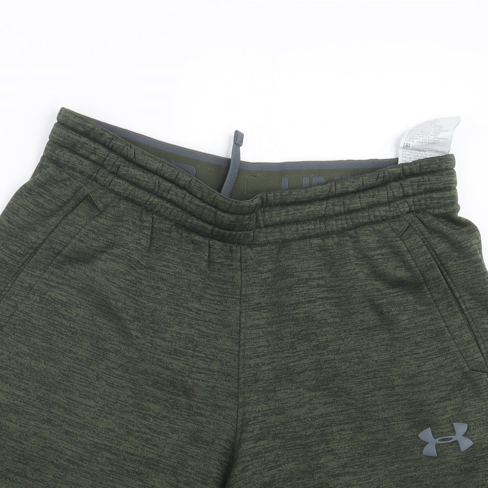 Under armour Boys Green   Sweat Shorts Size XL