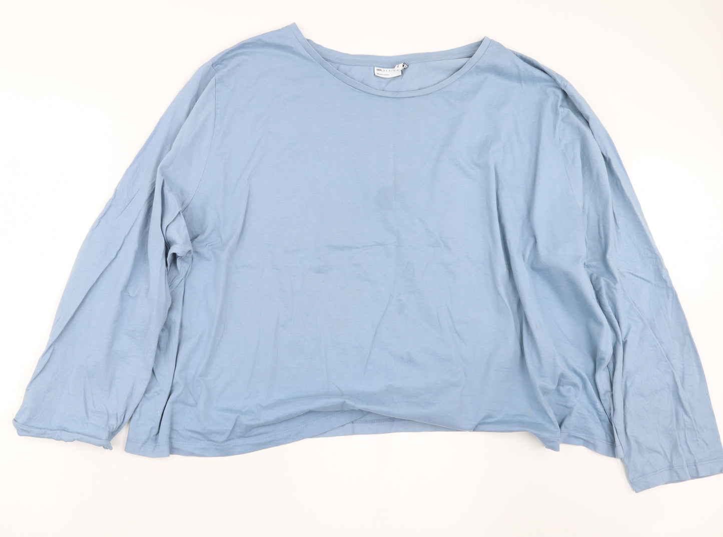 ASOS Womens Blue   Basic T-Shirt Size 26