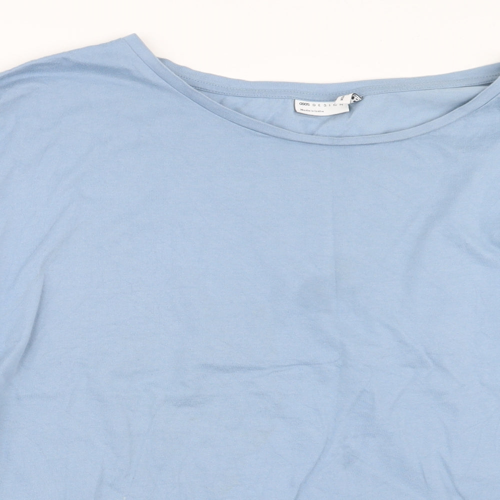 ASOS Womens Blue   Basic T-Shirt Size 26