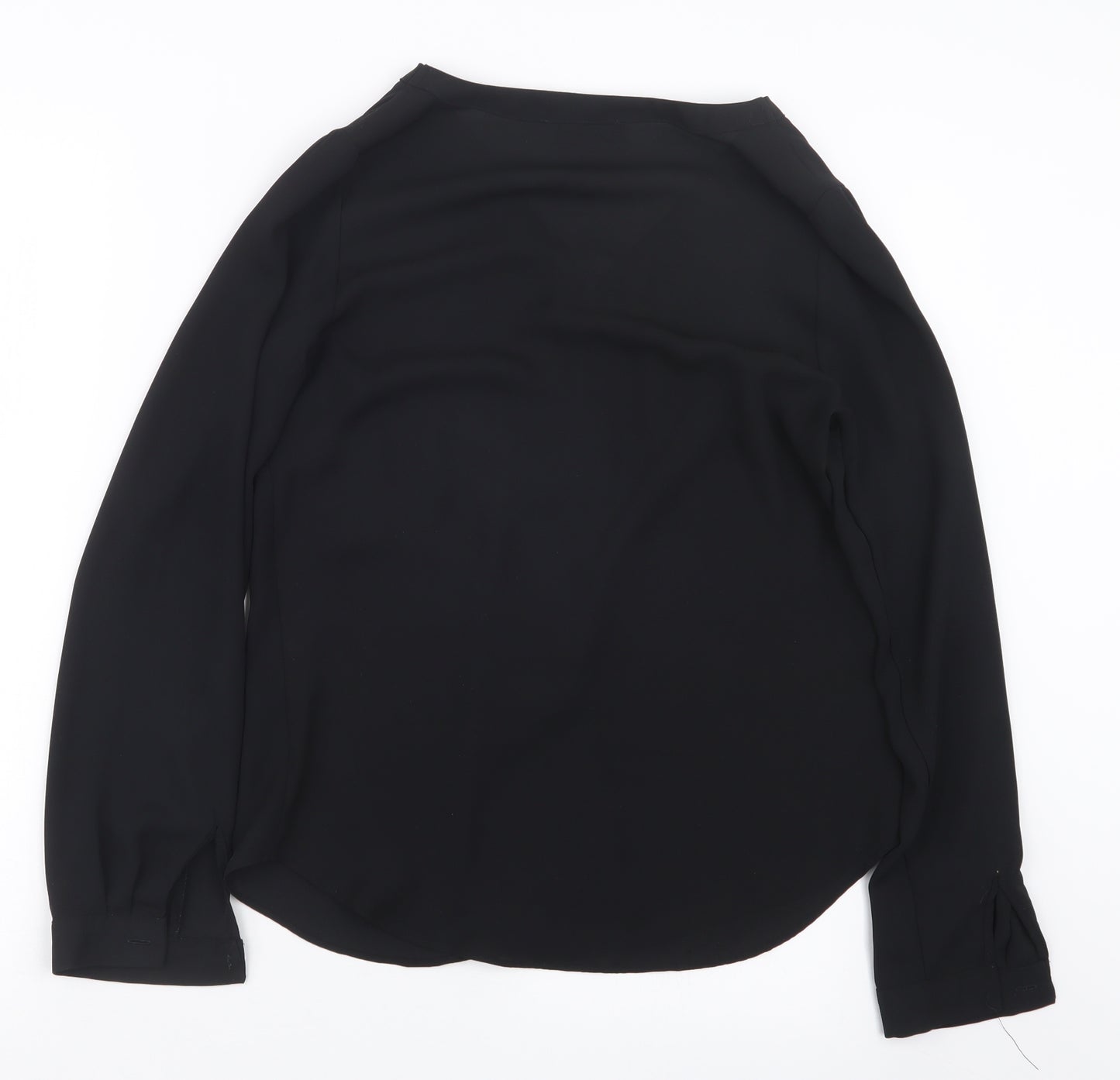 Papaya Womens Black   Basic Blouse Size 8