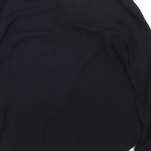 Papaya Womens Black   Basic Blouse Size 8