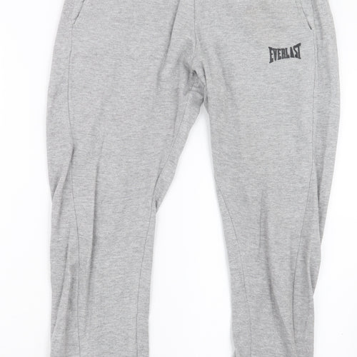Everlast Womens Grey   Jogger Trousers Size 8 L25 in