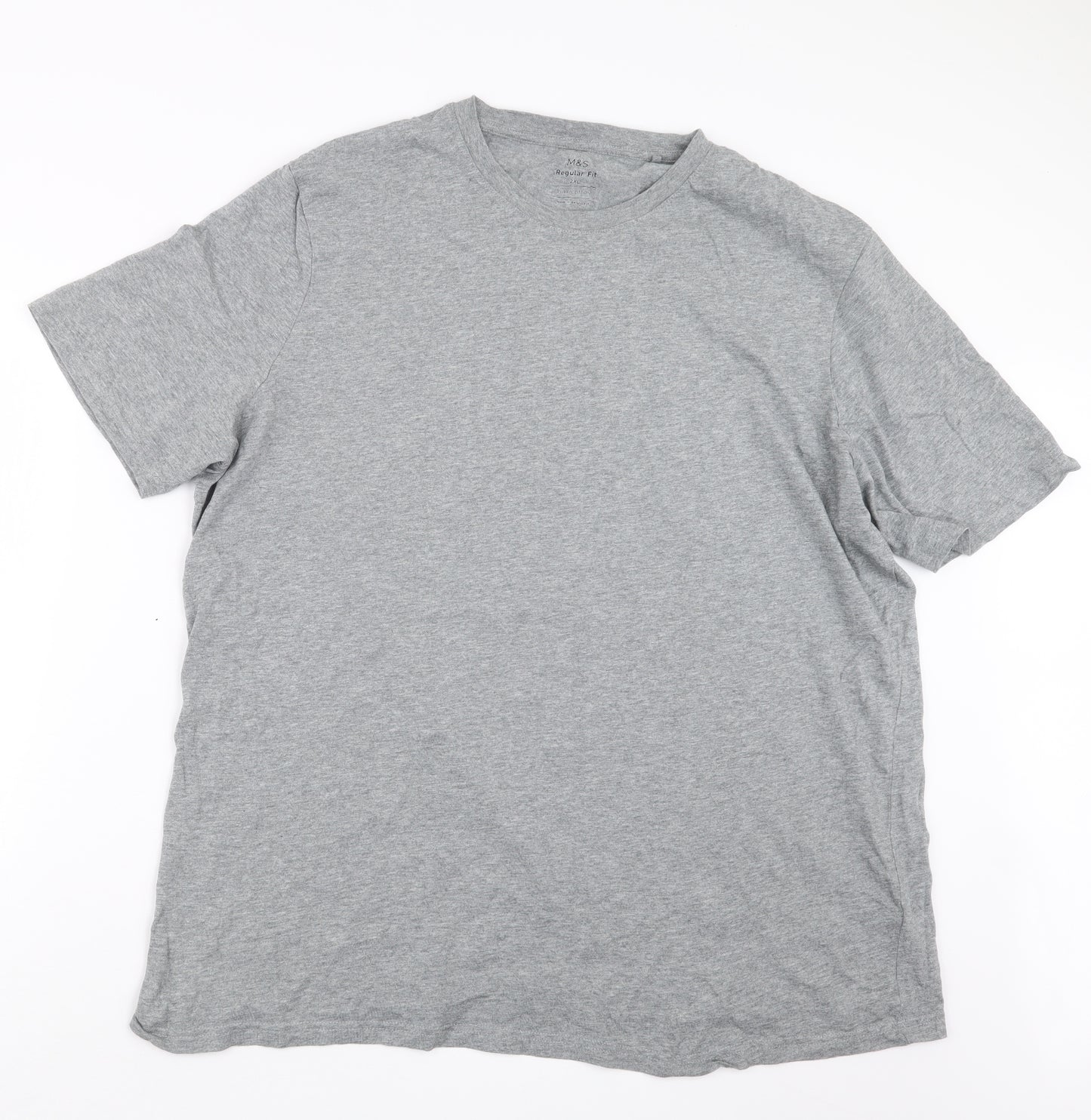 Marks and Spencer Mens Grey    T-Shirt Size 2XL